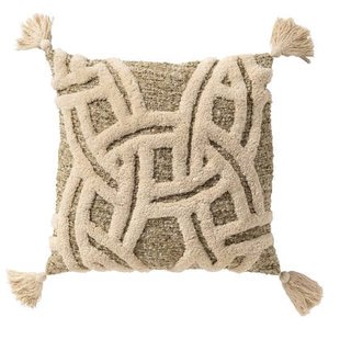 Dutch Decor sierkussen RILEY - 45x45 cm Sponge