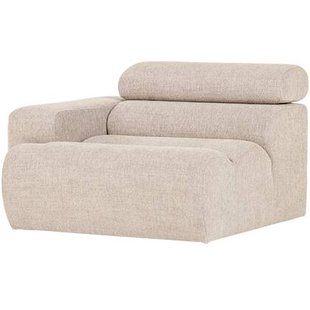 WOOOD Novi 1-Zits Element Bank Arm Links - Polyester - Naturel