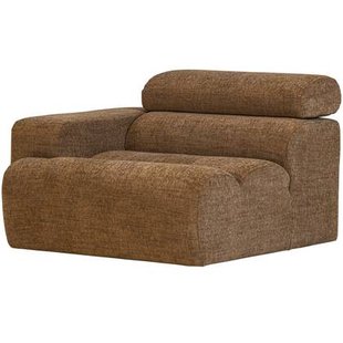 WOOOD Novi 1-Zits Element Bank Arm Links - PES - Karamelbruin Melange