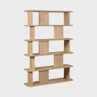 Wandkast Pindo Hout - Eiken|Hout - Naturel