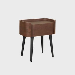 Nachtkastje Maurik - Bruin|Hout - Mango - Mangohout