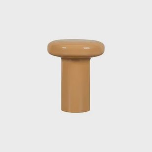 Bijzettafel Leipzig - Oranje|Terra - Metaal