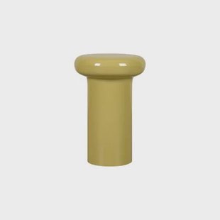 Bijzettafel Bremen - Groen - Metaal - 33x50x33cm (BxHxD)