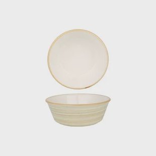 Bonna Kommetje - Aura Terrain - Porselein - 12 cm (350cc) - set van 6