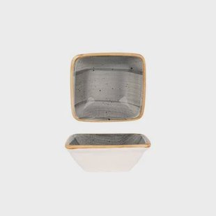 Bonna Serveerschaal - Aura Space - Porselein - 8x8.5 cm - set van 2