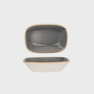 Bonna Serveerschaal - Aura Space - Porselein - 14x10 cm - set van 2