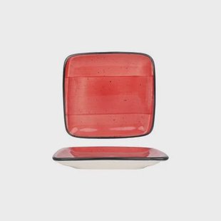 Bonna Serveerschaal - Aura Passion - Porselein - 15x14 cm - set van 2