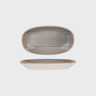 Bonna Serveerschaal - Aura Space - Porselein - 19x11 cm - set van 2