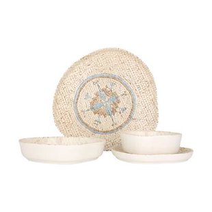 Rinart Bordenset - Celest - 24delig - 6 persoons - Porselein