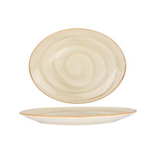 Bonna Serveerschaal - Aura Terrain - Porselein - 31x24 cm - set van 2