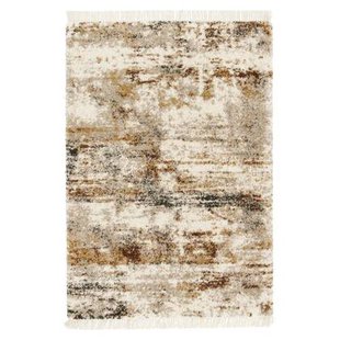 Boho&me Berber vloerkleed - Atlas Canvas beige|ambergeel - 160x230 cm