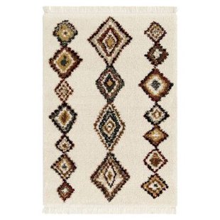 Boho&me Berber vloerkleed - Atlas Nomad ivoor|bruin - 200x290 cm