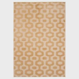 Amiah Modern vloerkleed - Forme Modulo abrikoos - 200x290 cm