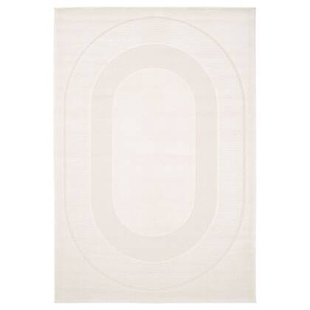 Amiah Design vloerkleed - Forme Cercle crème - 200x290 cm