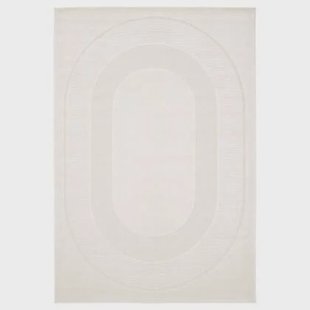 Amiah Design vloerkleed - Forme Cercle crème - 160x230 cm