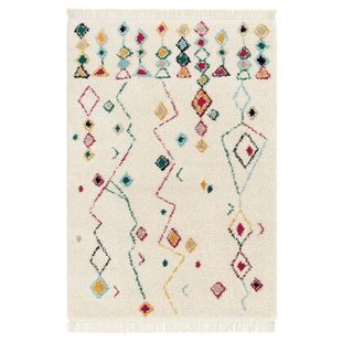 Boho&me Berber vloerkleed - Atlas Kite ivoor|multi - 160x230 cm