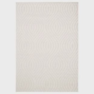 Amiah Retro vloerkleed - Forme Courant ivoor - 160x230 cm