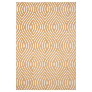 Amiah Retro vloerkleed - Forme Courant abrikoos - 160x230 cm