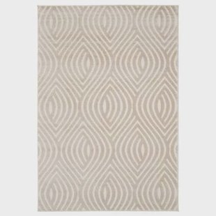 Amiah Retro vloerkleed - Forme Courant beige - 160x230 cm
