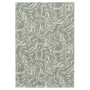 Boho&me Buitenkleed palmbladeren - Verdance Canopy groen - 200x290 cm