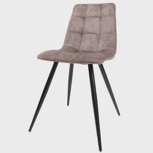 Home67 - Eetkamerstoel Galgary Taupe 08 - Vintage Velvet