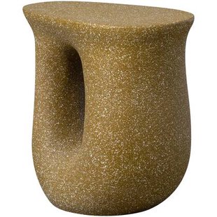 WOOOD Mason Bijzettafel Met Spikkels - Magnesium - Groen - 45x42x33