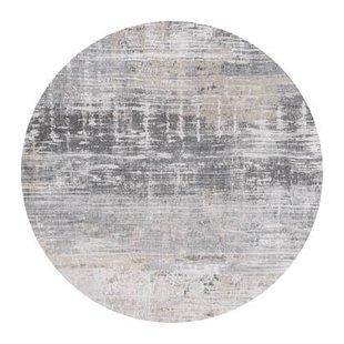 Louis de Poortere Streaks Vloerkleed Ø 140 cm - Coney Grey