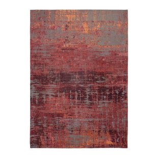 Louis de Poortere Streaks Vloerkleed 80 x 150 cm - Nassau Red