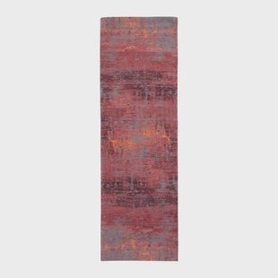 Louis de Poortere Streaks Runner Vloerkleed 80 x 250 cm - Nassau Red