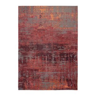 Louis de Poortere Streaks Vloerkleed 140 x 200 cm - Nassau Red