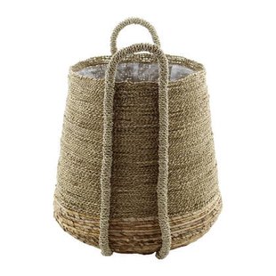 Van der Leeden Abaca Plantenmand Ø 40 cm - Naturel