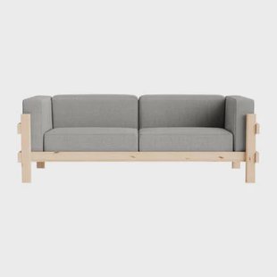 Normann Copenhagen Kube 3-zitsbank - Grijs / Beige