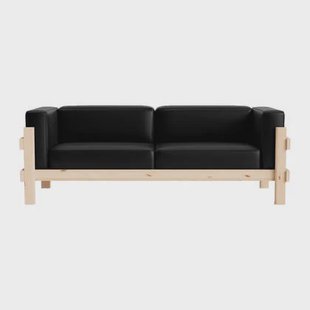 Normann Copenhagen Kube 3-zitsbank - Zwart / Beige