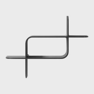 Umbra Montage Wandplank - Zwart