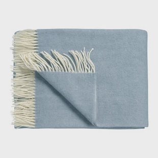 Vandyck Bellavita Plaid 160 x 220 cm - Dusty Blue