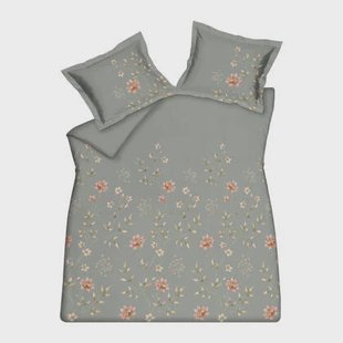 Vandyck Fleurine Dekbedovertrek 140 x 200/220 cm - Thyme