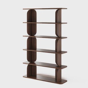 by fonQ Curbe Stellingkast - Walnoot