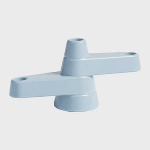 &k amsterdam Brute Kandelaar - Blauw