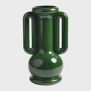 &k amsterdam Amfora Vaas - Groen