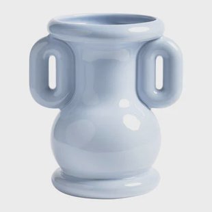 &k amsterdam Amfora Vaas - Blauw