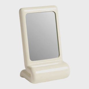 &k amsterdam Vanity Whip Tafelspiegel - Off-White