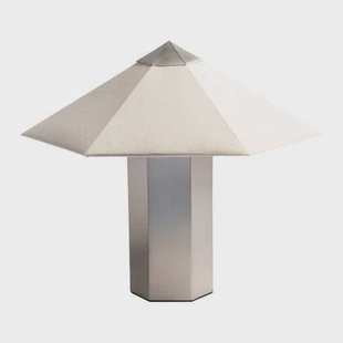 &k amsterdam Phira Tafellamp - Brushed Steel