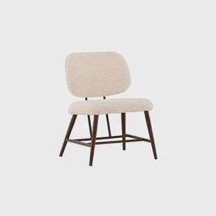 Svea - Miso fauteuil - teddy - wit