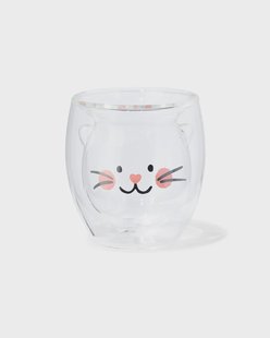 HEMA Glas dubbelwandig 7.2x6.8cm kat