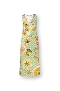 Pip Studio Damara Nachthemd Mouwloos Hakuna Licht Groen XS