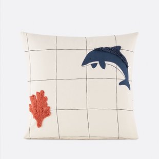 Kussensloop 20% gerecycled katoen, Heol