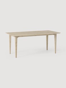 Eettafel Archie van eikenhout, in verschillende formaten