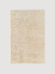 Handgeknoopt wollen vloerkleed Jamal