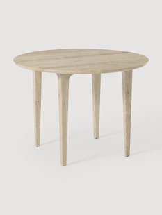 Ronde eettafel Archie van eikenhout, in verschillende formaten