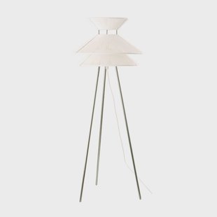 Kiku vloerlamp FRANDSEN - Woonkamer - Stof - 1 lamp
